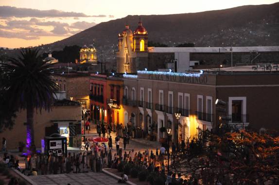 Fim de tarde em Oaxaca, no México